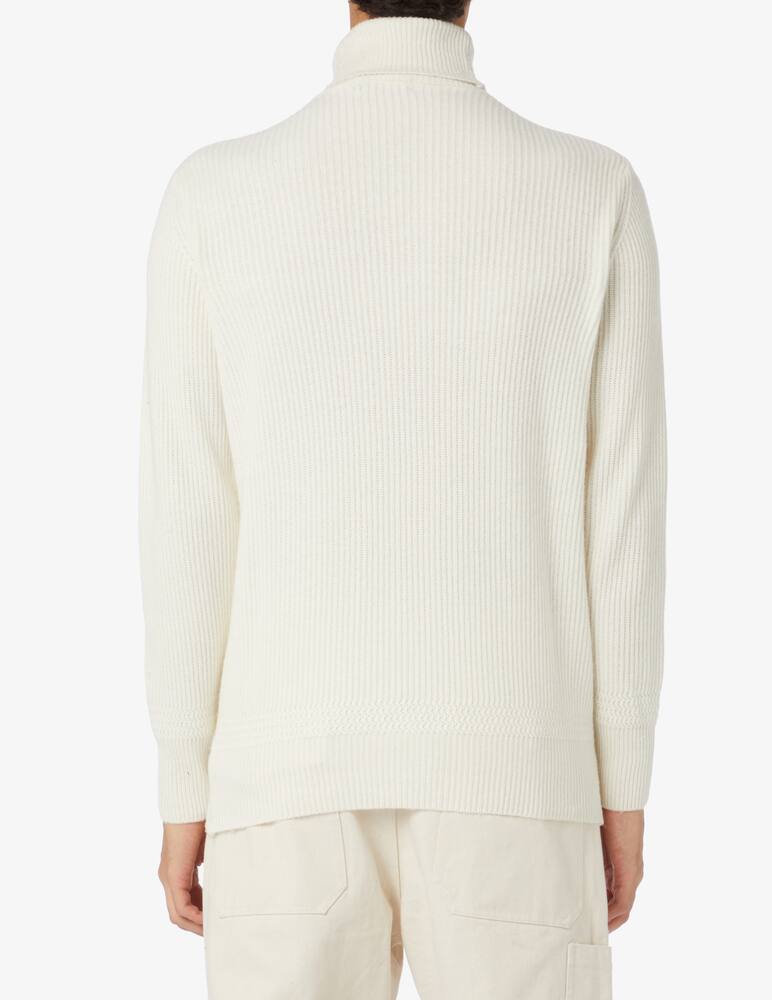 rinascente East Harbour Wool mix turtleneck - White