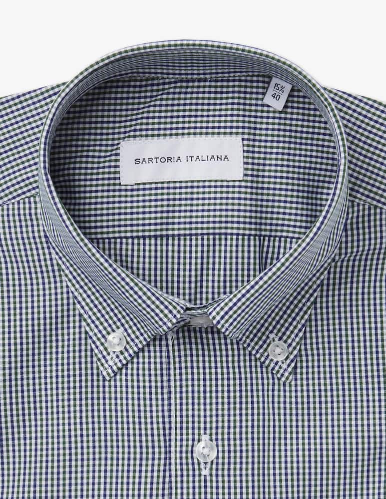 Sartoria Italiana Camicia quadro bicolore - immagine 3 Sartoria Italiana Camicia quadro bicolore - immagine 3