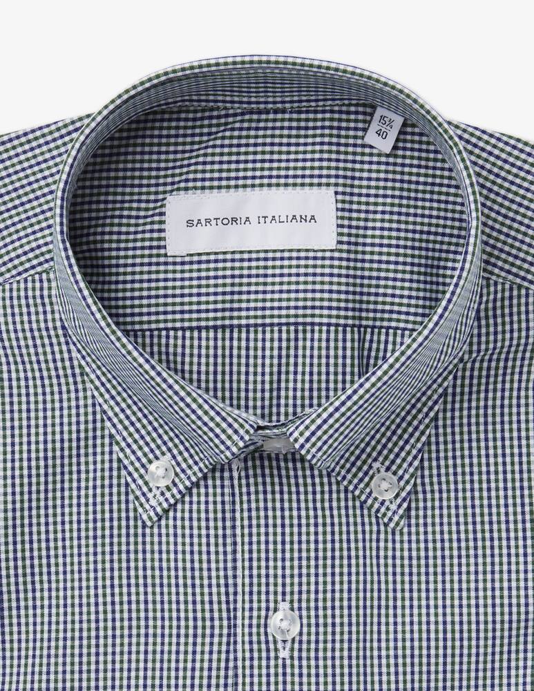 rinascente Sartoria Italiana Camicia quadro bicolore