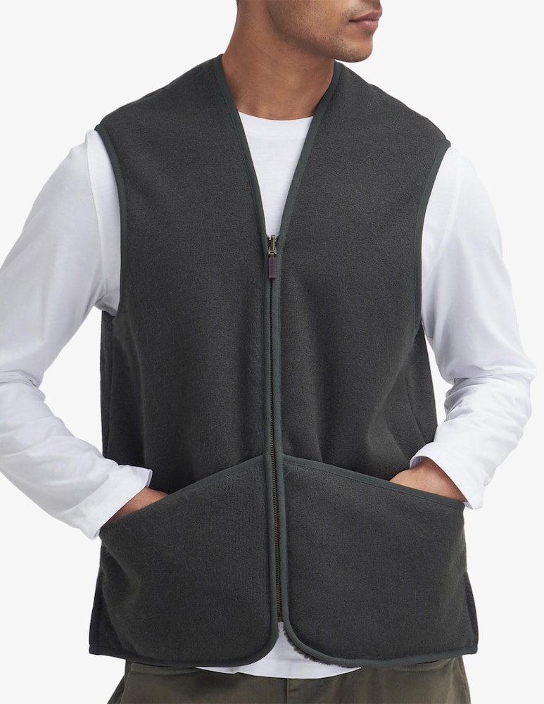 rinascente Barbour Gilet in pile caldo