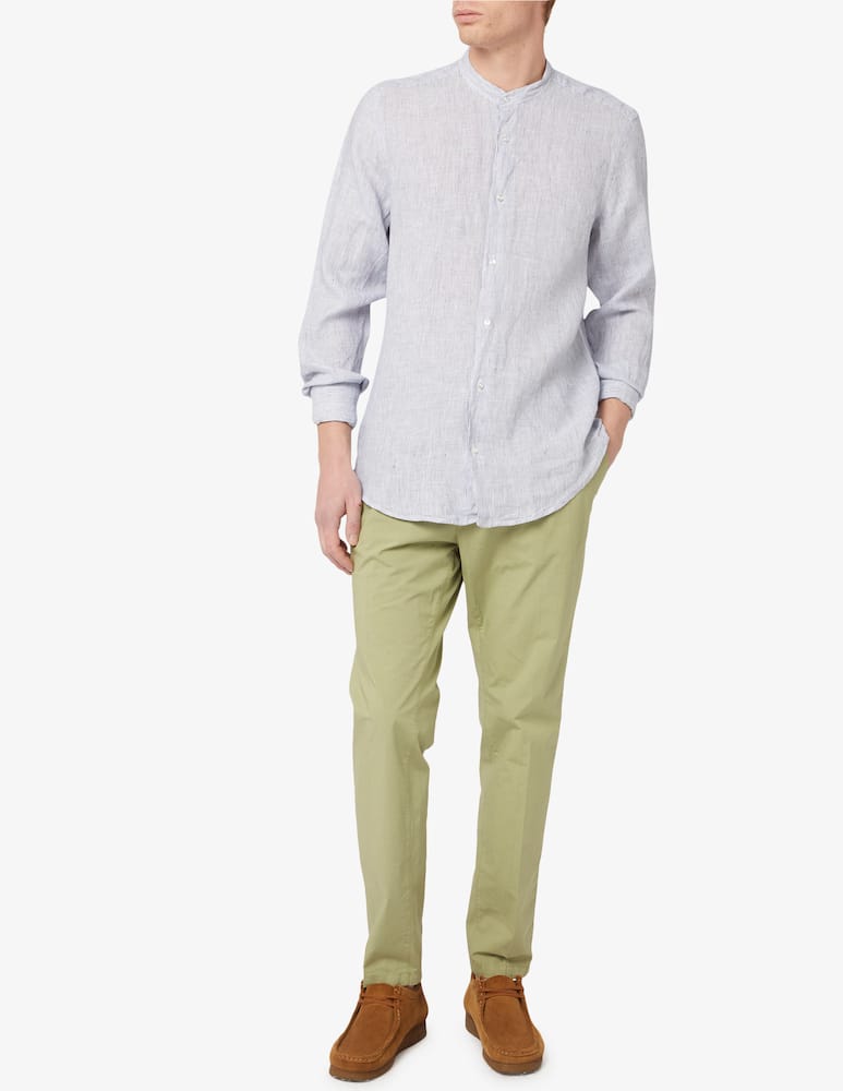 Sartoria Italiana Camicia guru rigato slim - immagine 2 Sartoria Italiana Camicia guru rigato slim - immagine 2