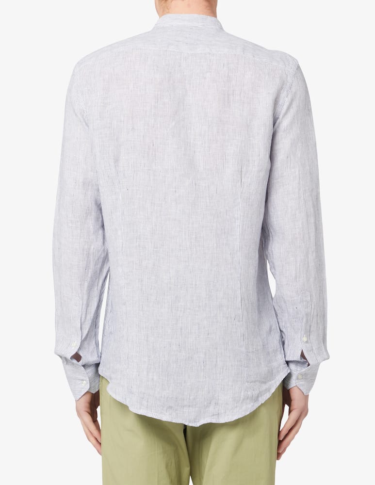 Sartoria Italiana Camicia guru rigato slim - immagine 3 Sartoria Italiana Camicia guru rigato slim - immagine 3