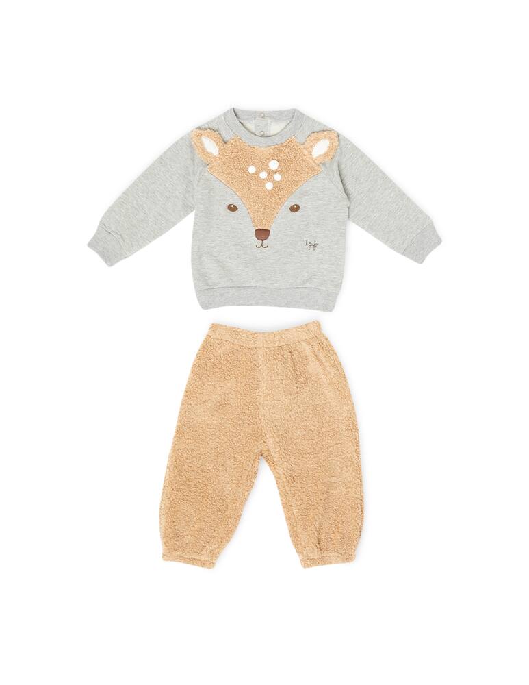 rinascente Il Gufo 2 pieces baby suit set