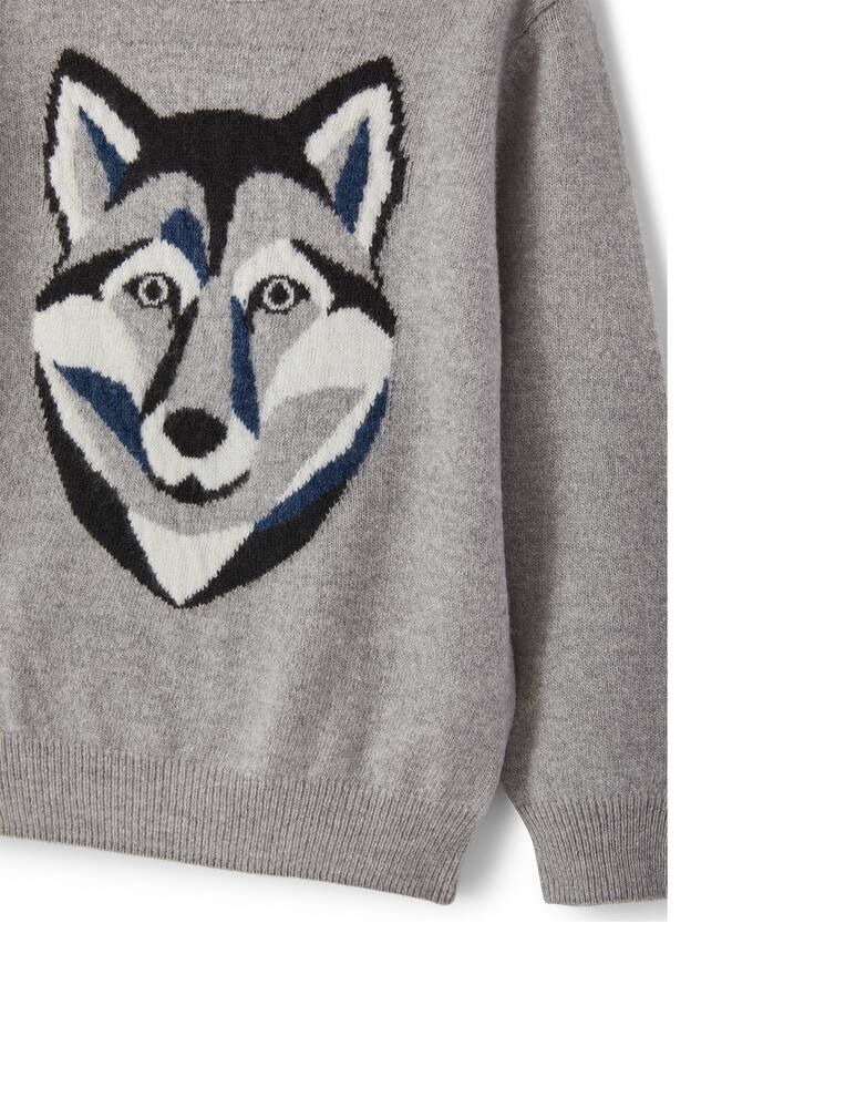 rinascente Il Gufo Maglia girocollo manica lunga in lana