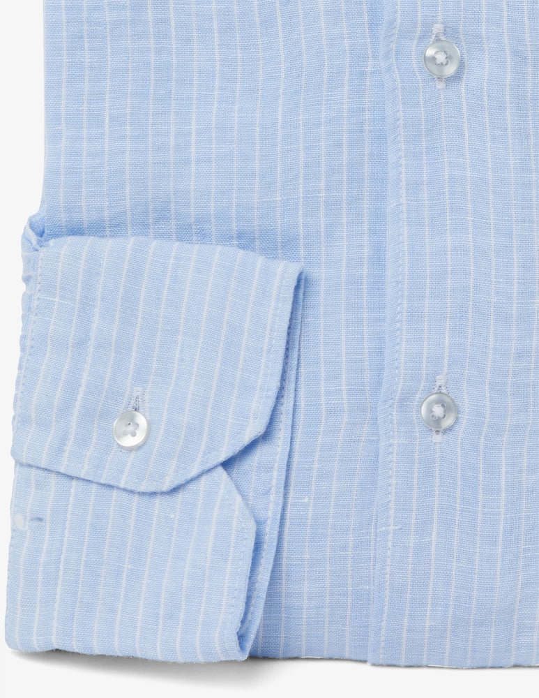Sartoria Italiana Camicia guru rigato slim - immagine 3 Sartoria Italiana Camicia guru rigato slim - immagine 3