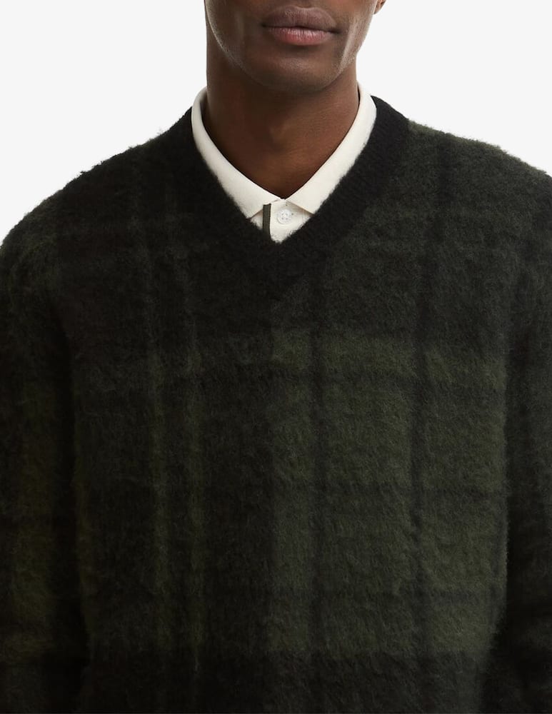 Barbour Maglione scollo a V in lana mohair - immagine 4 Barbour Maglione scollo a V in lana mohair - immagine 4