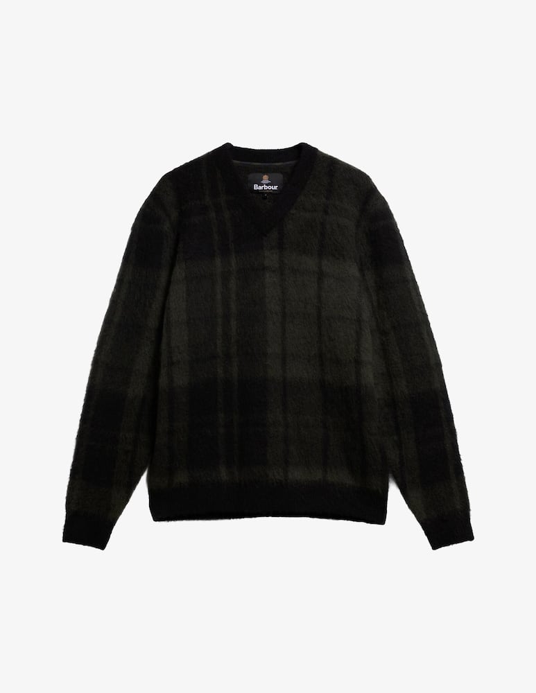 Barbour Maglione scollo a V in lana mohair - immagine 5 Barbour Maglione scollo a V in lana mohair - immagine 5