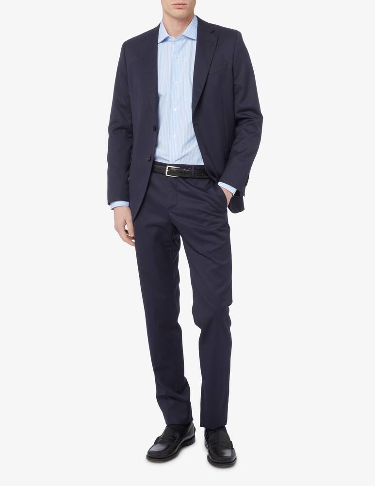 rinascente Sartoria Italiana Camicia rigata slim collo francese