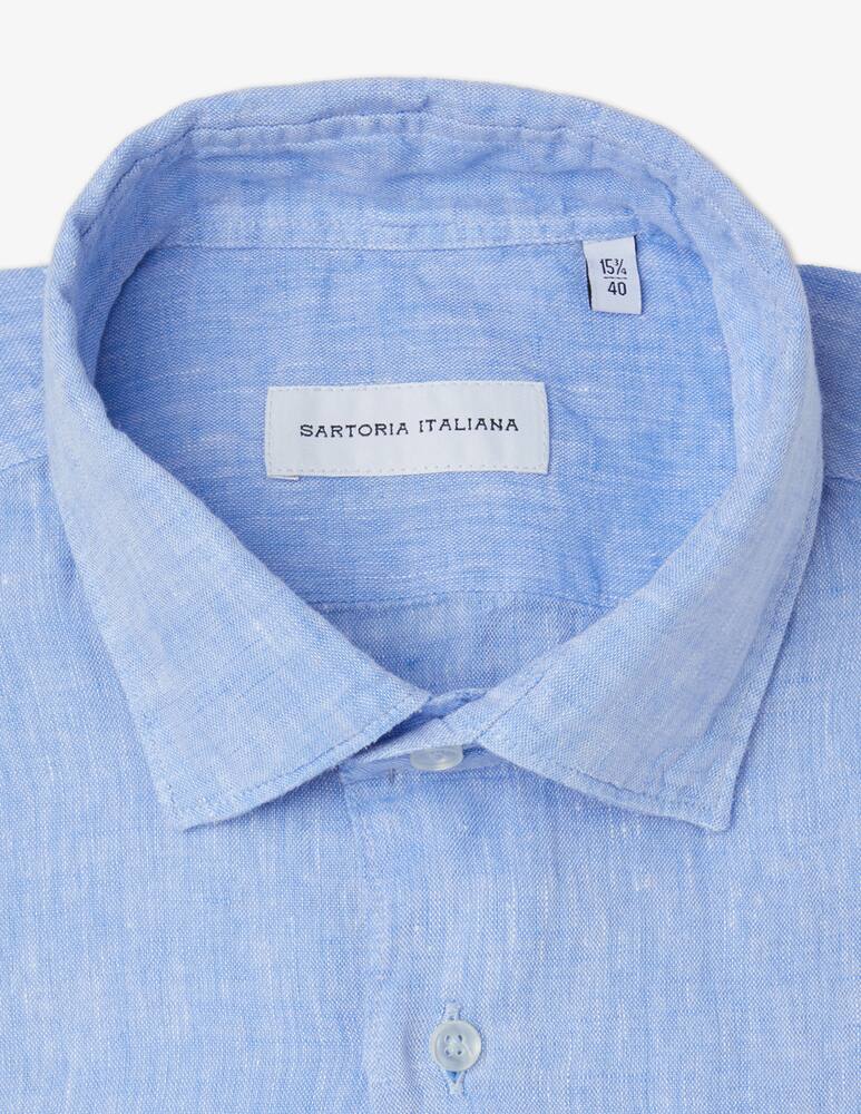 rinascente Sartoria Italiana Milano neck alamari regular shirt