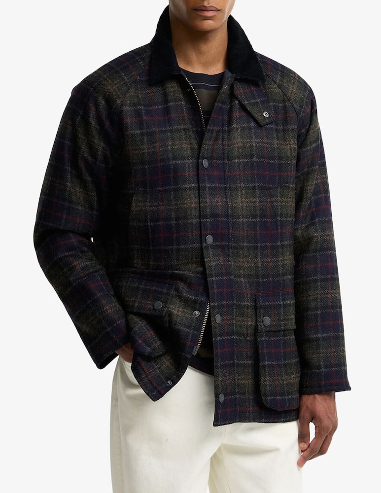 rinascente Barbour Giacca Bedale in lana tartan
