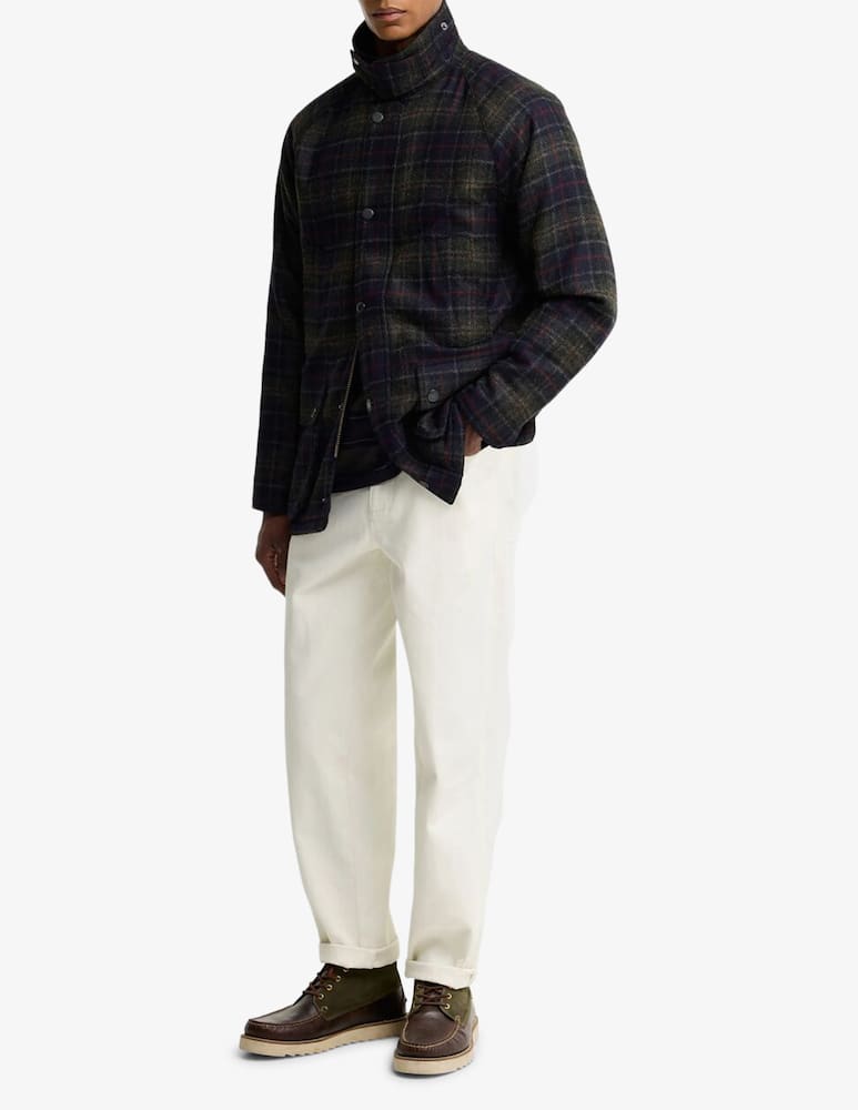 rinascente Barbour Giacca Bedale in lana tartan