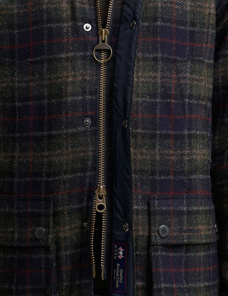 rinascente Barbour Giacca Bedale in lana tartan