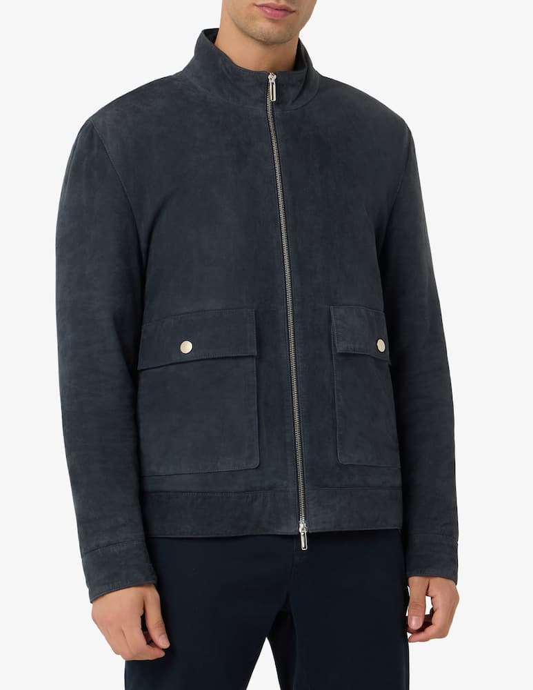 Self Suede zip jacket - picture 1