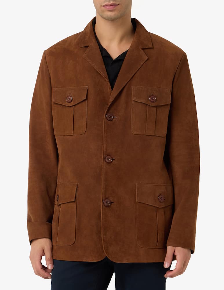 Self Suede field jacket - picture 1