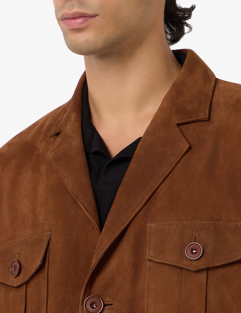 Self Suede field jacket - picture 4