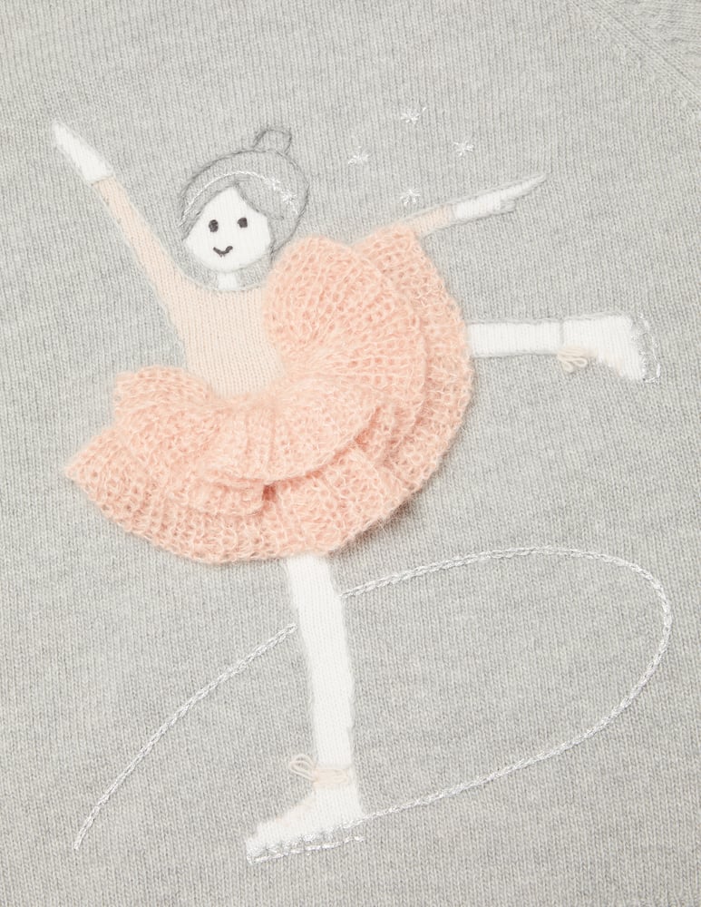 rinascente Il Gufo Maglia girocollo manica lunga in lana