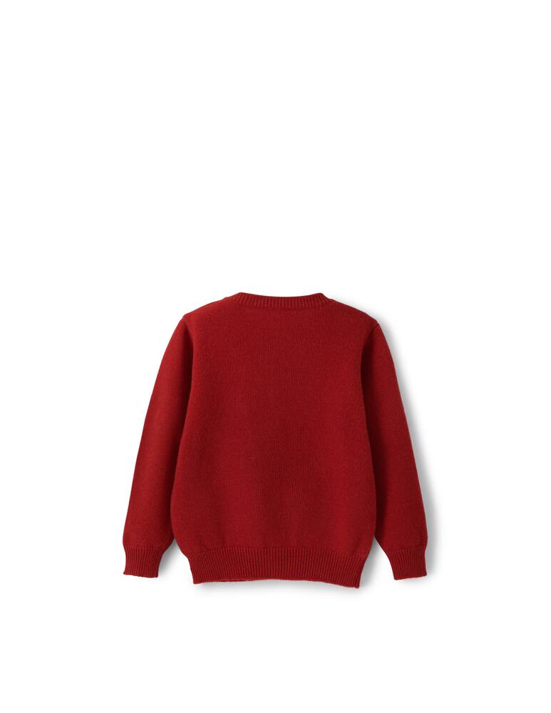 Il Gufo Maglia girocollo manica lunga in lana - immagine 2 Il Gufo Maglia girocollo manica lunga in lana - immagine 2