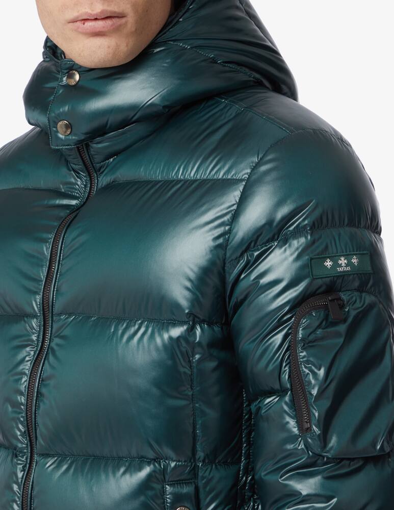 rinascente Tatras Piumino con cappuccio fitted belbo nylon - Verde