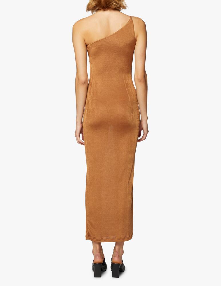 rinascente Fantabody Pina bronze maxi dress