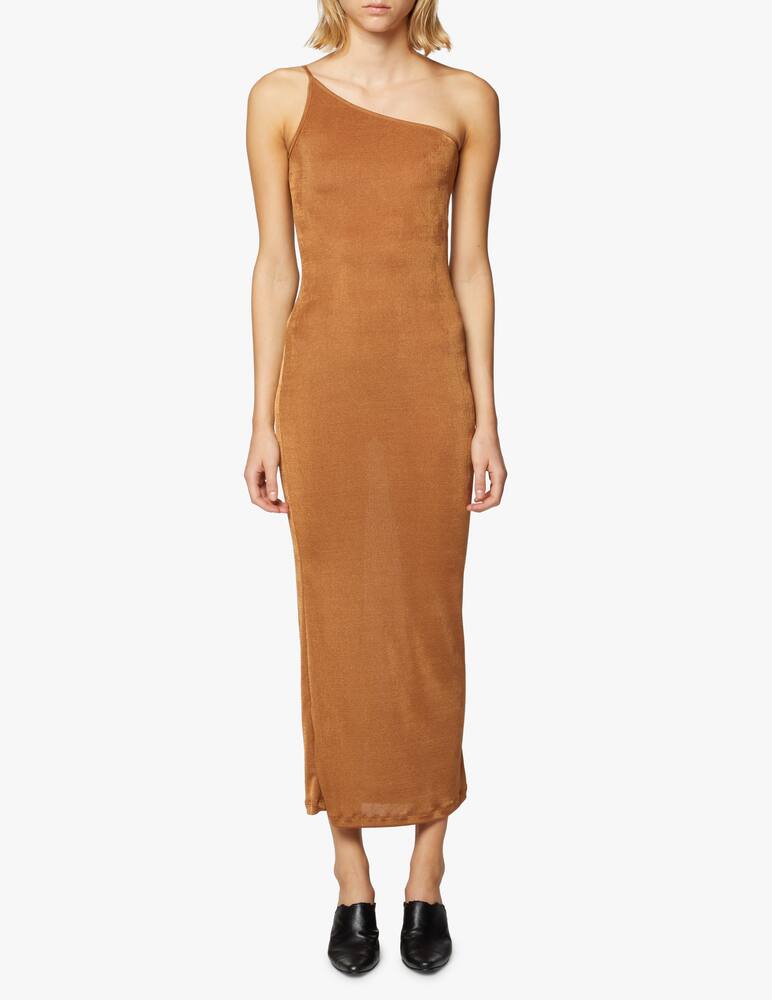 rinascente Fantabody Pina bronze maxi dress