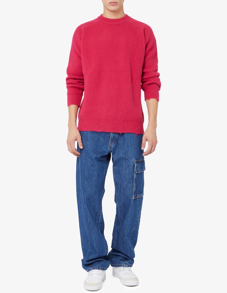 rinascente Atomo Factory Ribbed crewneck jumper