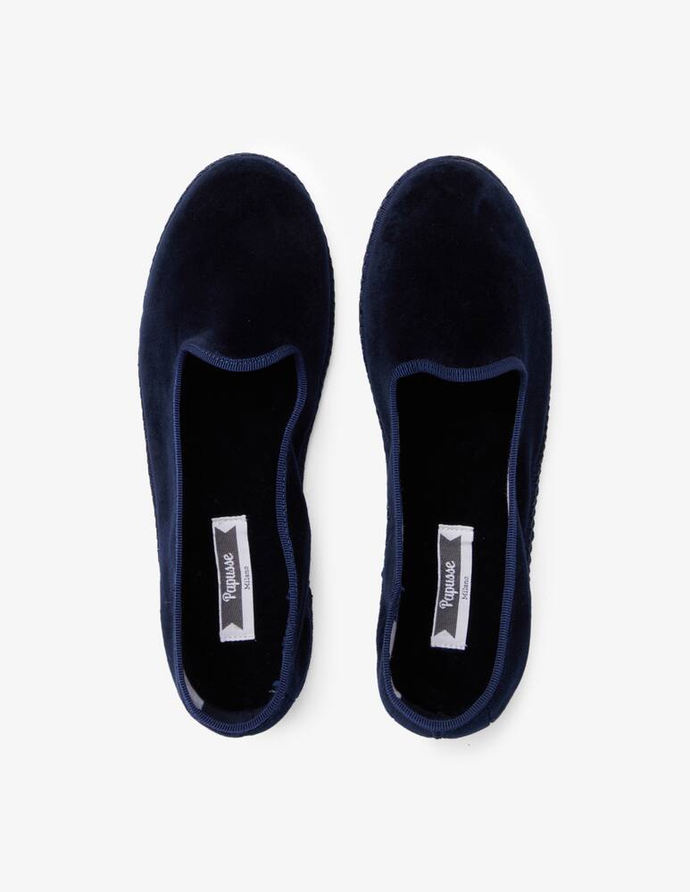 rinascente Papusse Oceano velvet friulane shoes