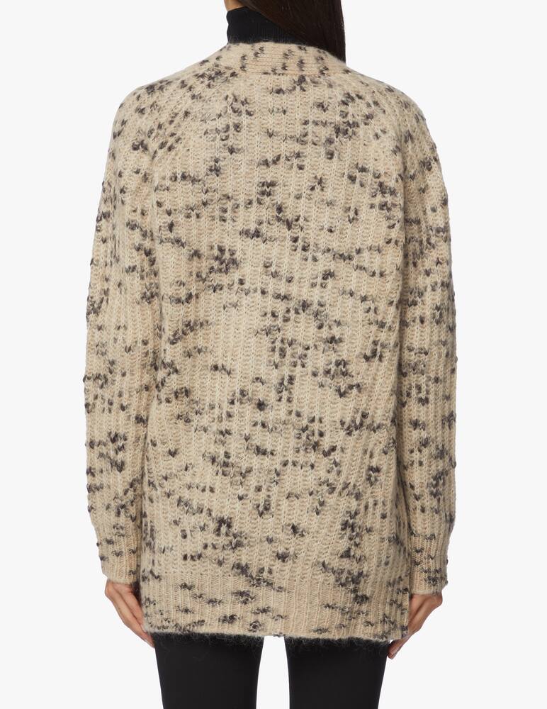 rinascente Jucca Maxi Cardigan Bicolor