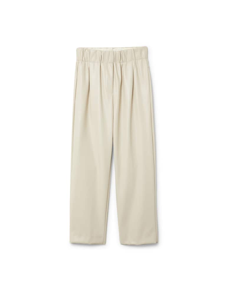 rinascente Jucca Pantaloni straight similpelle light