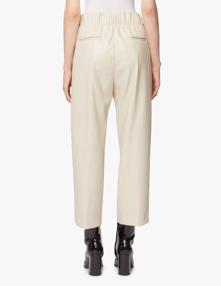 rinascente Jucca Pantaloni straight similpelle light