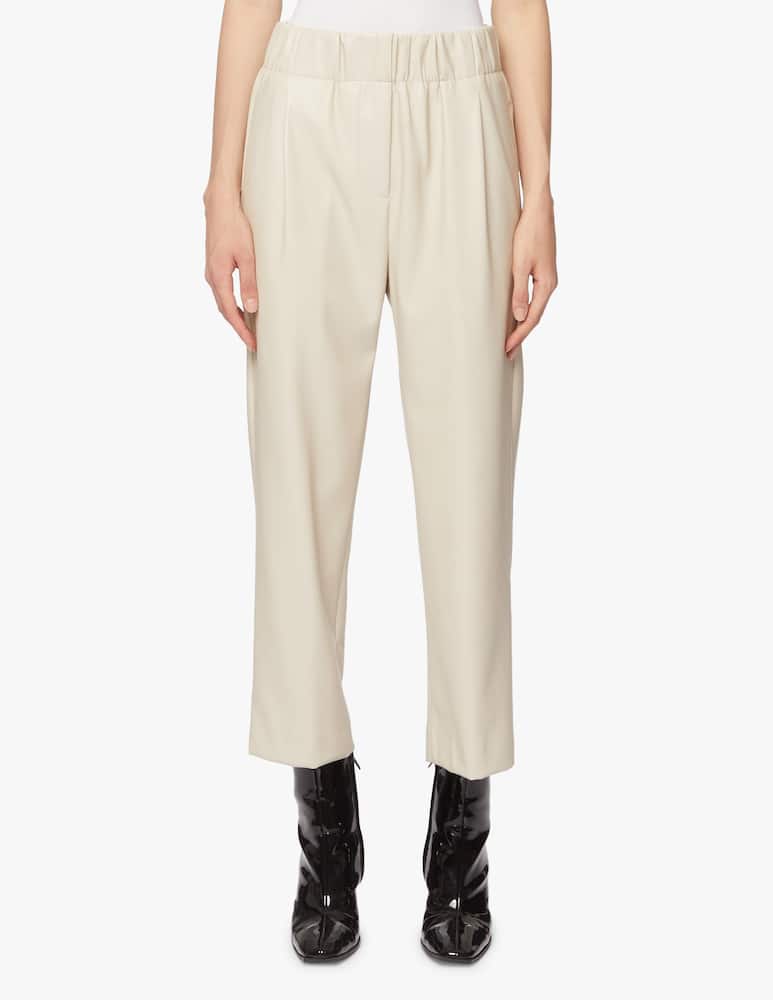 rinascente Jucca Pantaloni straight similpelle light