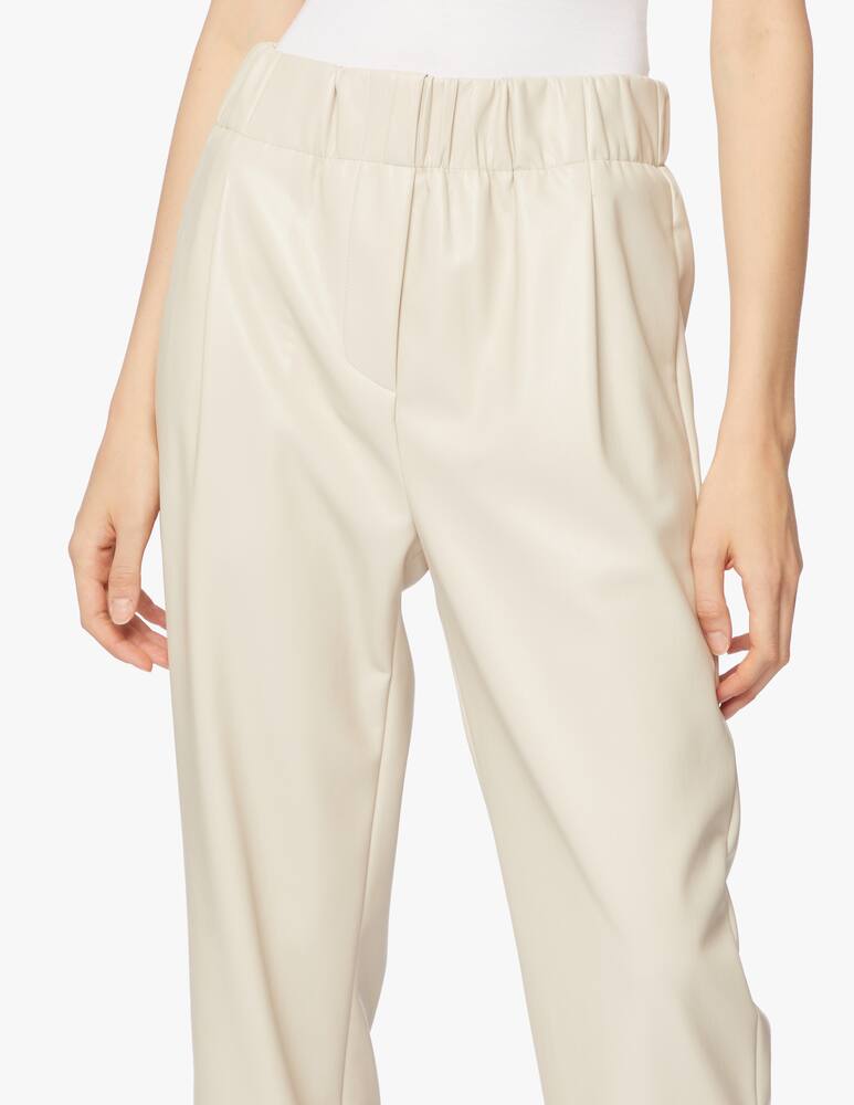 rinascente Jucca Pantaloni straight similpelle light