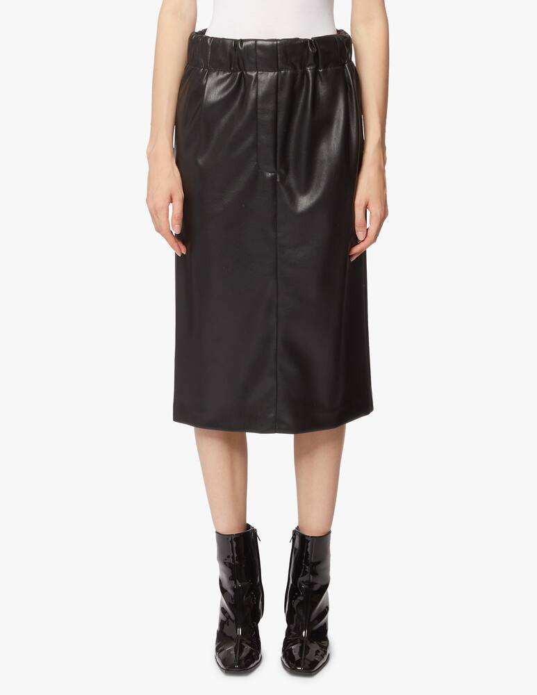 rinascente Jucca Gonna midi similpelle light