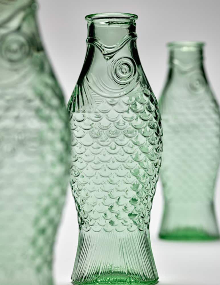 rinascente Serax Bottle 1L Fish & Fish By Paola Navone - Green