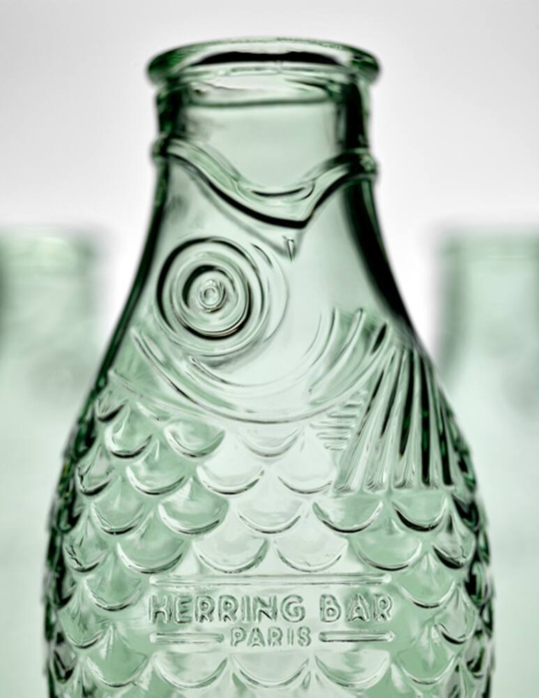 rinascente Serax Bottle 1L Fish & Fish By Paola Navone - Green