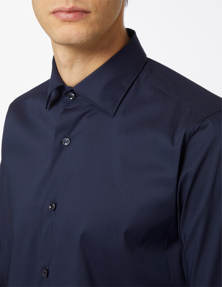 rinascente Misaky Shirt popelineeline stretch