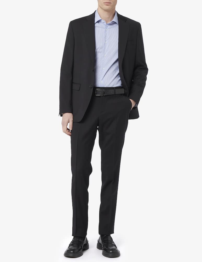 rinascente Misaky Camicia micro riga stretch