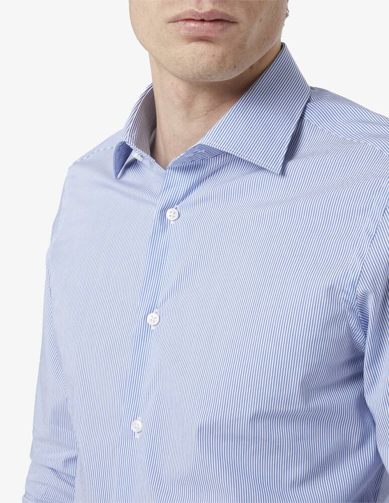 rinascente Misaky Camicia micro riga stretch