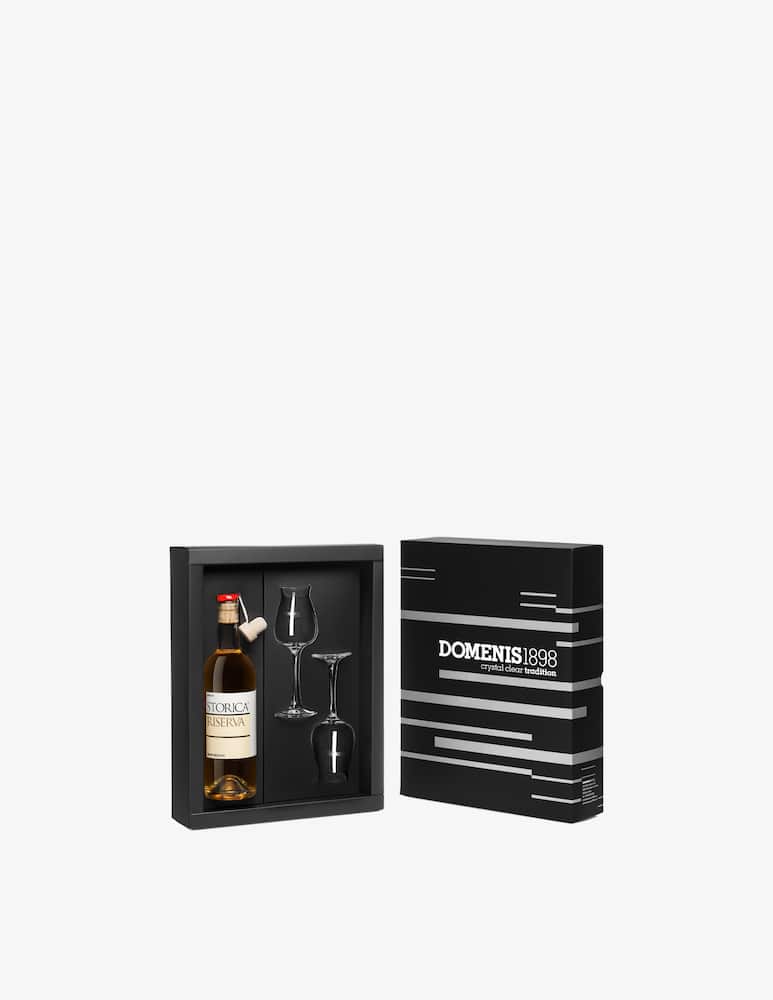 Domenis 1898 Storica Riserva confezione con bicchieri 500ml - immagine 1 Domenis 1898 Storica Riserva confezione con bicchieri 500ml - immagine 1