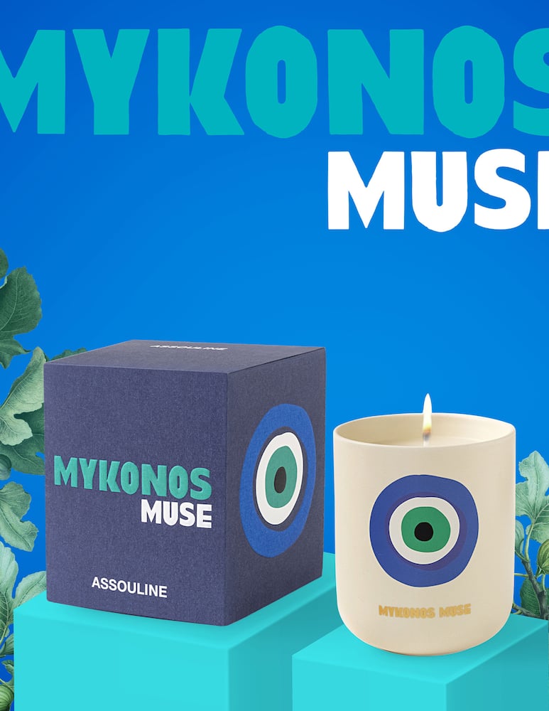 Assouline Mykonos Muse - Travel From Home Candle - picture 4 Assouline Mykonos Muse - Travel From Home Candle - picture 4