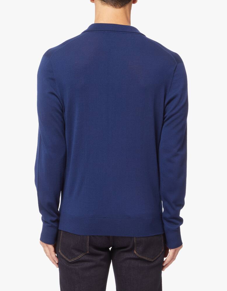 rinascente Sease Knitted super fine virgin wool polo shirt