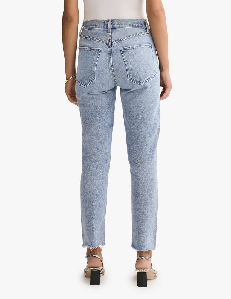 rinascente Agolde Jeans Riley crop a vita alta
