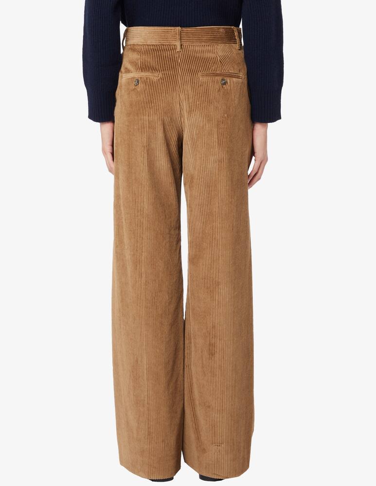 rinascente Weekend Max Mara Tania cotton velvet trousers