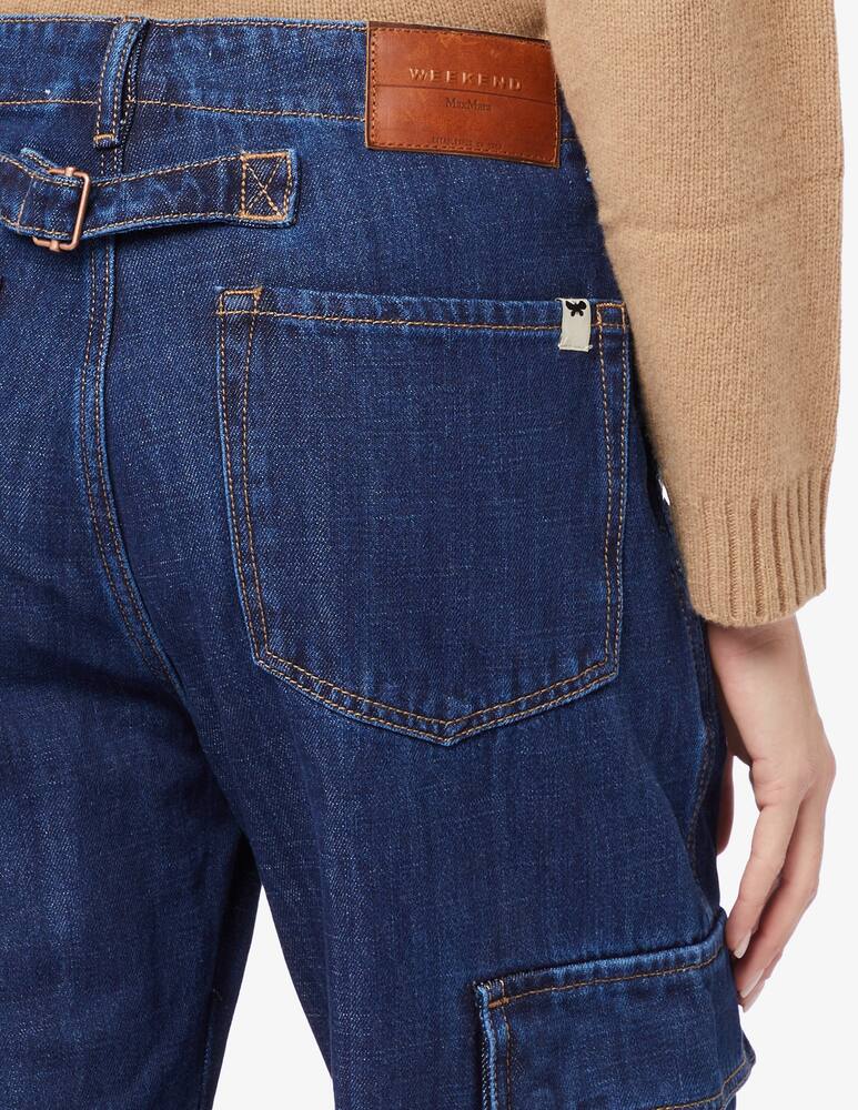 rinascente Weekend Max Mara Pantaloni in denim di cotone Califfo