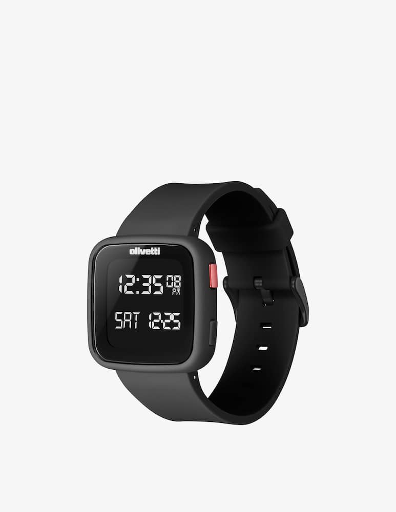 rinascente D1 Milano Orologio Olivetti X_Nero