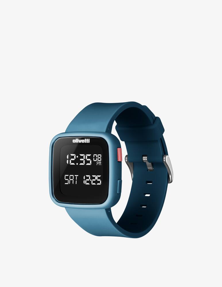 rinascente D1 Milano Orologio Olivetti S_Blu