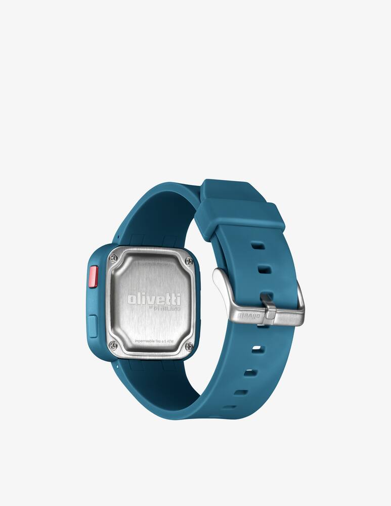 rinascente D1 Milano Orologio Olivetti S_Blu