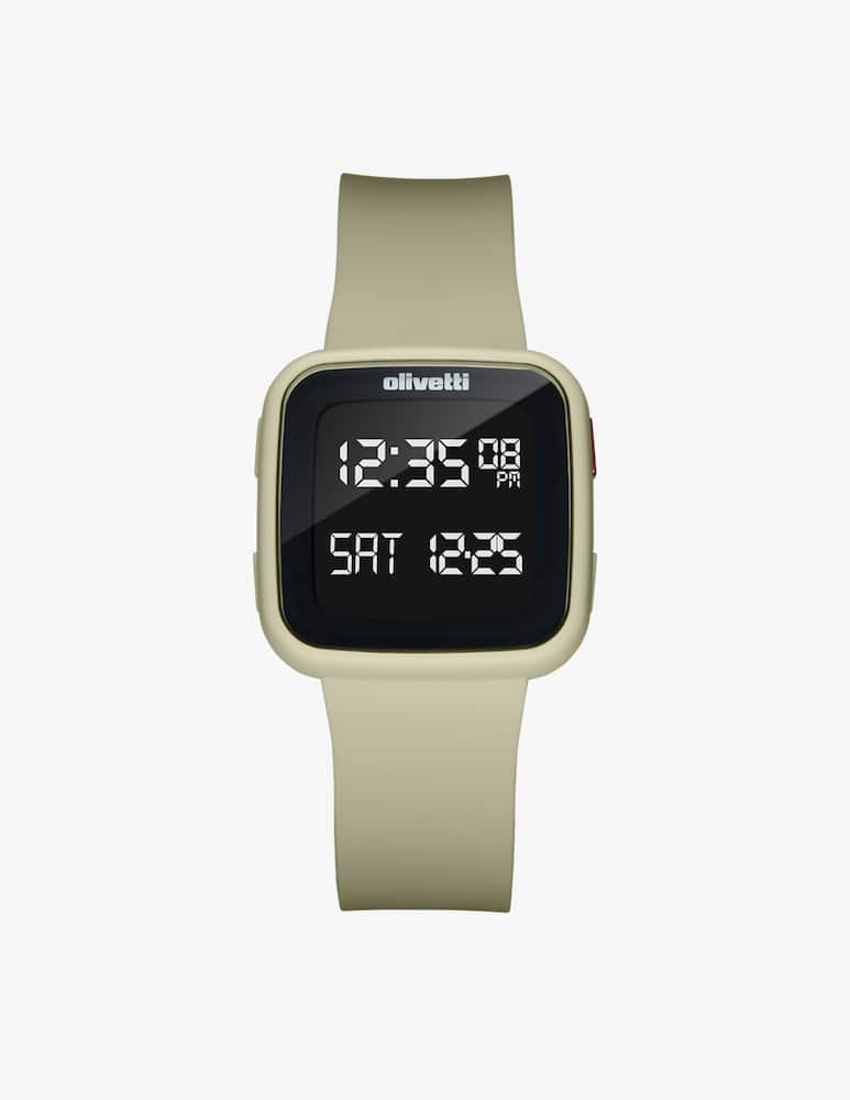 rinascente D1 Milano Orologio Olivetti 22_Verde