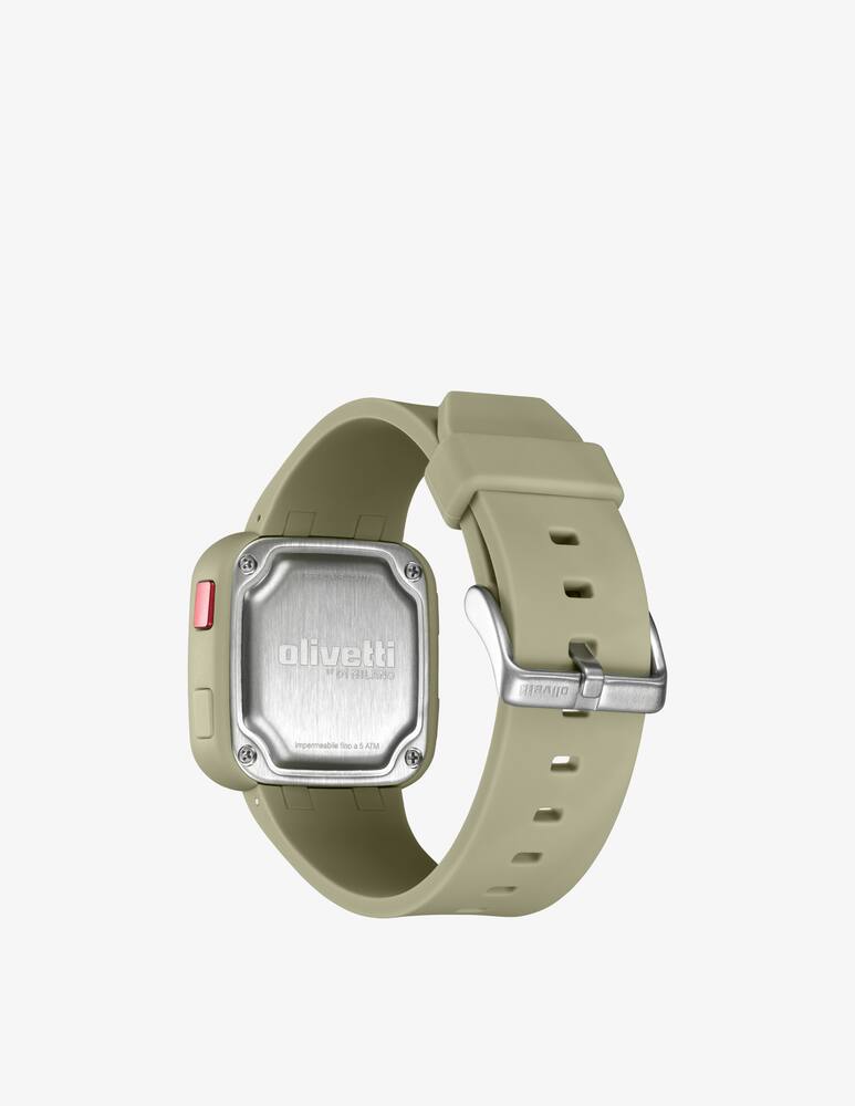 rinascente D1 Milano Orologio Olivetti 22_Verde
