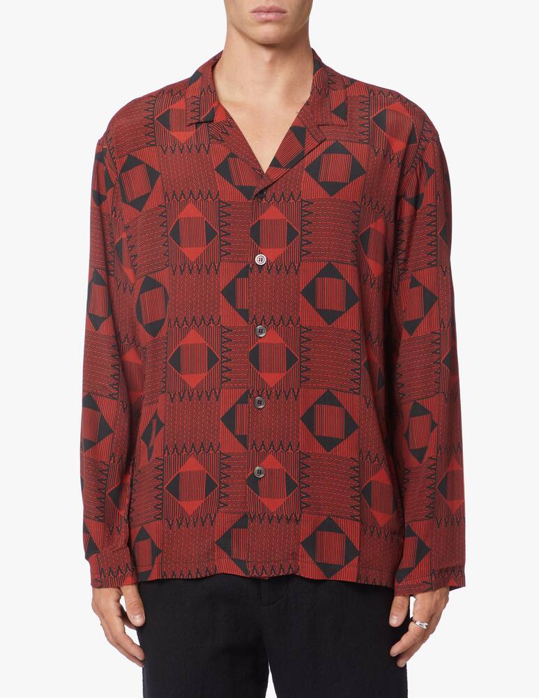 rinascente Waxman Brothers Pyjama viscose shirt