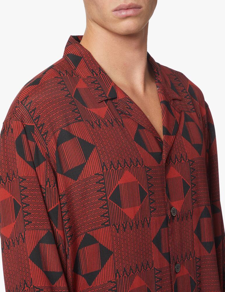 rinascente Waxman Brothers Pyjama viscose shirt